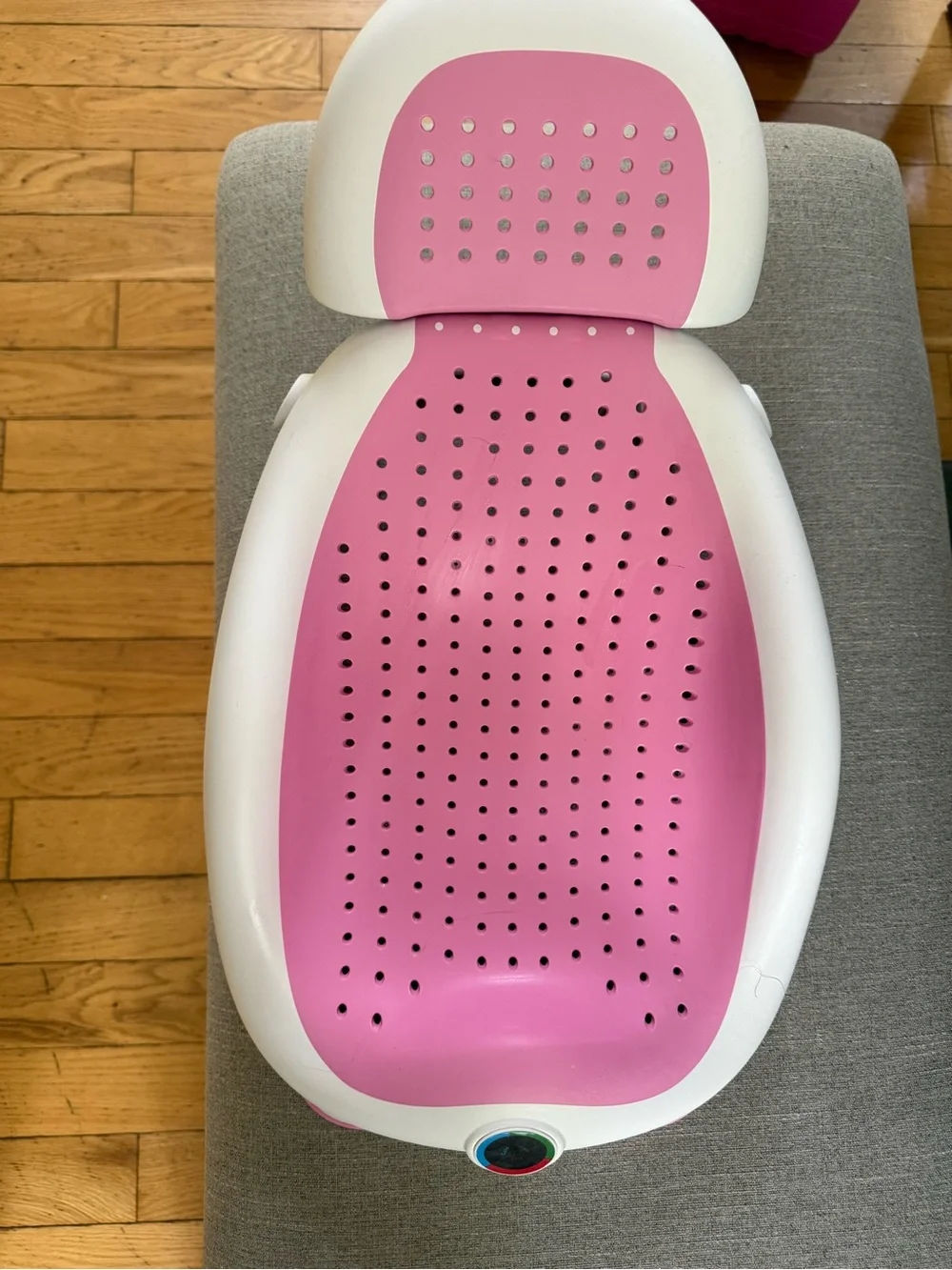 Kids Pink Bath Support Seat - newborn